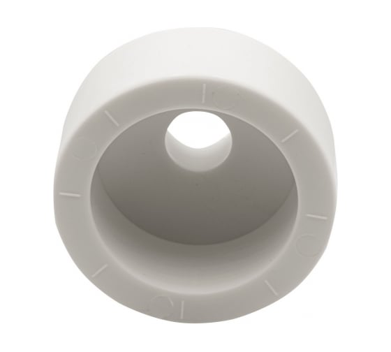 Переходная муфта VRT 50/20, внутренняя/внутренняя, EVER plast, белый 537501