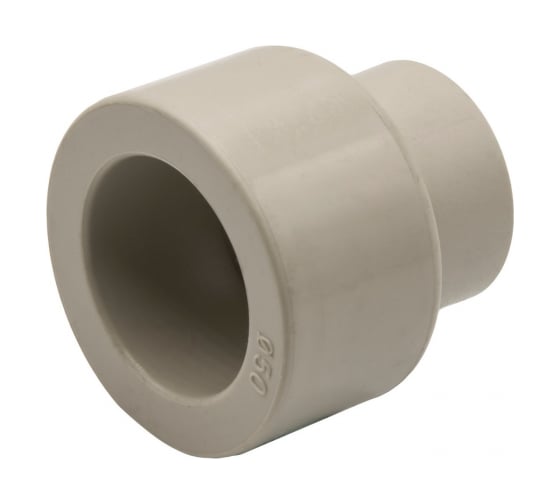 Переходная муфта VRT 50/25, наружная/внутренняя, EVER plast, серый 538355