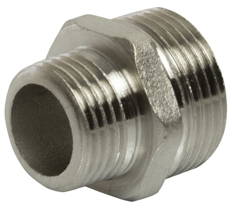 Переходной ниппель VRT 3/4"-1/2", наружная/наружная, никель 1909-002015 281161