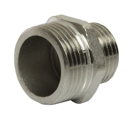 Переходной ниппель VRT 3/4"-1/2", наружная/наружная, никель 1909-002015 281161