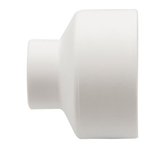 Переходная муфта VRT 40/20, внутренняя/внутренняя, EVER plast, белый 537493