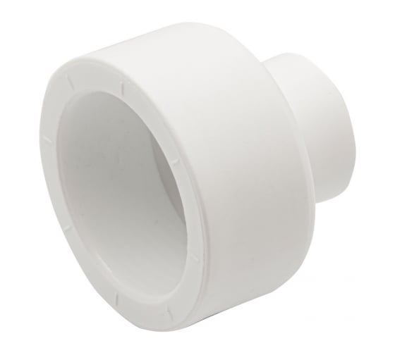 Переходная муфта VRT 40/20, внутренняя/внутренняя, EVER plast, белый 537493
