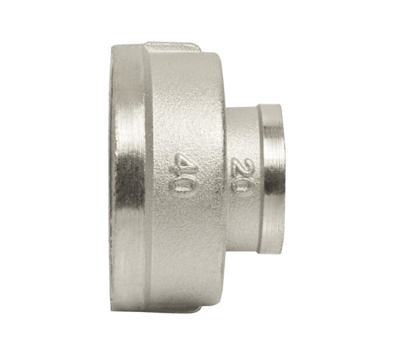Переходная муфта VRT 1 1/2"-3/4", внутренняя/внутренняя, никель 1908-004020 504382