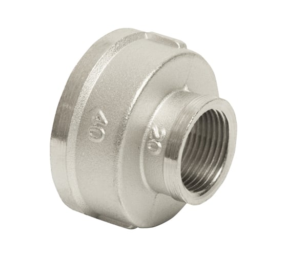 Переходная муфта VRT 1 1/2"-3/4", внутренняя/внутренняя, никель 1908-004020 504382