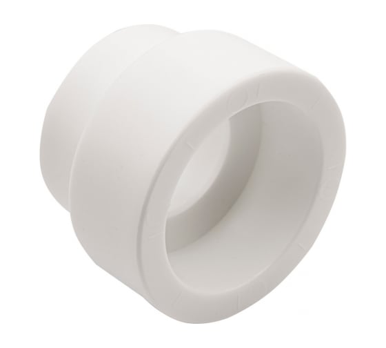 Переходная муфта VRT 63/50, внутренняя/внутренняя, EVER plast, белый 537520