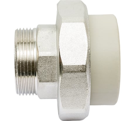 Комбинированная муфта VRT разъемная, наружная, 50х1 1/2", EVER plast, серый 526362