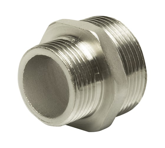Переходной ниппель VRT 1 1/4"-1", наружная/наружная, никель 1909-003225 508020 1