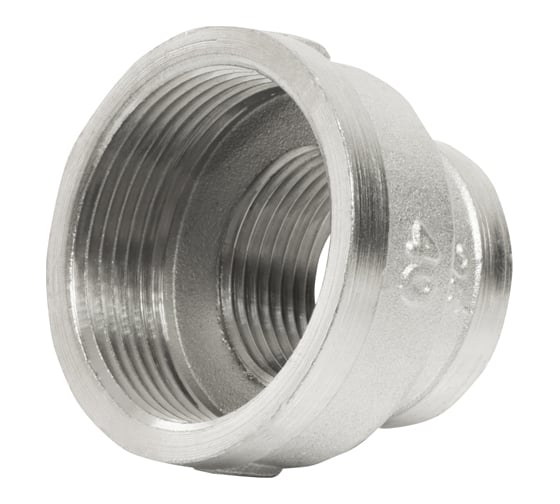 Переходная муфта VRT 1 1/2"-1", внутренняя/внутренняя, никель 1908-004025 505334