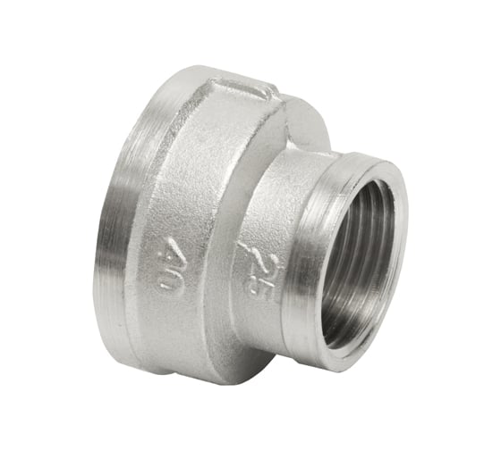 Переходная муфта VRT 1 1/2"-1", внутренняя/внутренняя, никель 1908-004025 505334