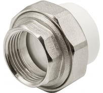 Комбинированная муфта VRT разъемная, внутренняя, 32х1", EVER plast, белый 515102