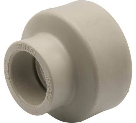 Переходная муфта VRT 50/32, внутренняя/внутренняя, EVER plast, серый 538341