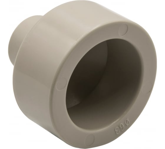 Переходная муфта VRT 63/20, наружная/внутренняя, EVER plast, серый 538358
