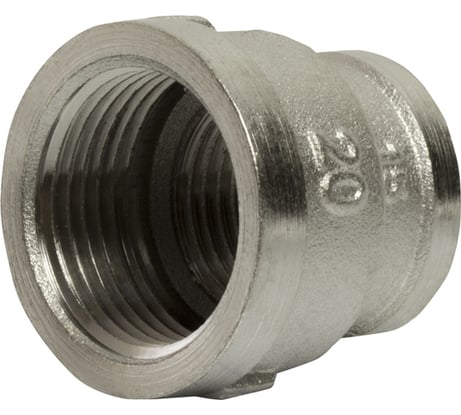 Переходная муфта VRT 3/4"-1/2", внутренняя/внутренняя, никель 1908-002015 503038