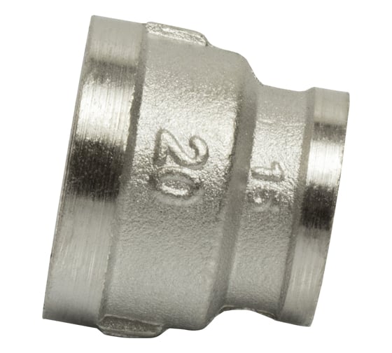 Переходная муфта VRT 3/4"-1/2", внутренняя/внутренняя, никель 1908-002015 503038