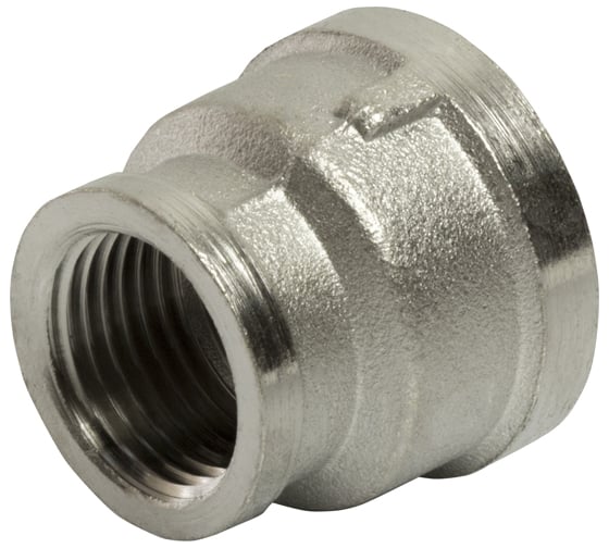 Переходная муфта VRT 3/4"-1/2", внутренняя/внутренняя, никель 1908-002015 503038