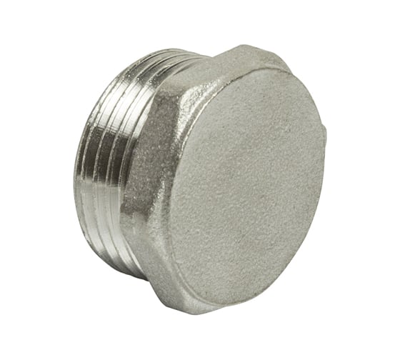 Заглушка VRT 1/2", наружная, с контрольным отверстием, никель 1912-000015 503076