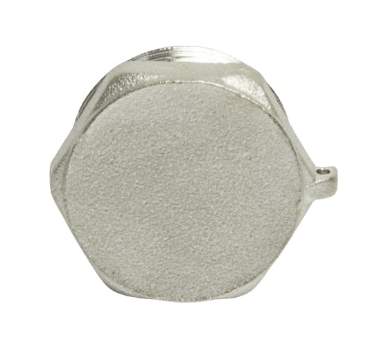 Заглушка VRT 1/2", наружная, с контрольным отверстием, никель 1912-000015 503076