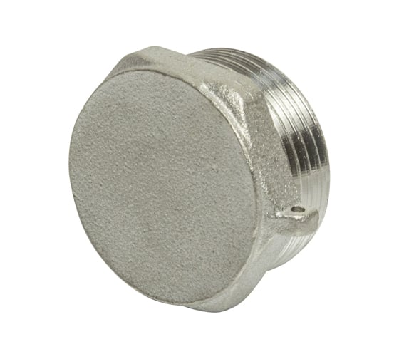 Заглушка VRT 1/2", наружная, с контрольным отверстием, никель 1912-000015 503076