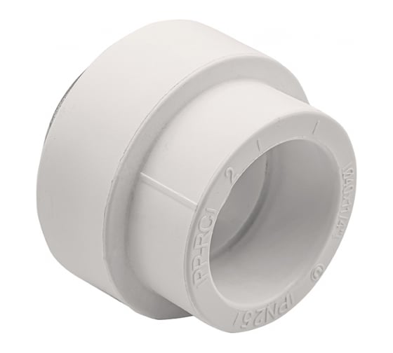Комбинированная муфта VRT внутренняя, 40х1 1/4", под ключ, EVER plast, белый 538236