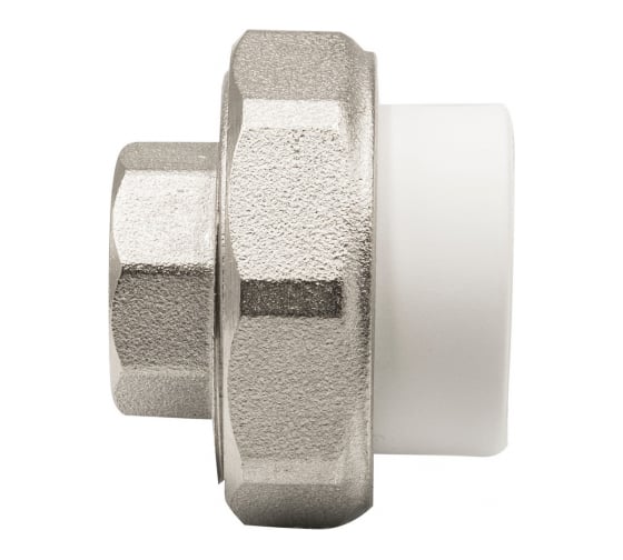 Комбинированная муфта VRT разъемная, внутренняя, 25х1/2", EVER plast, белый 532439