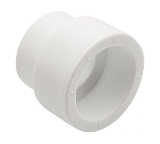 Переходная муфта VRT 40/32, внутренняя/внутренняя, EVER plast, белый 537498