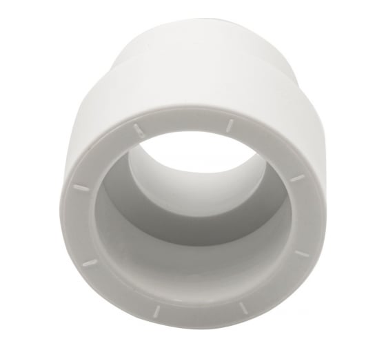 Переходная муфта VRT 40/32, внутренняя/внутренняя, EVER plast, белый 537498