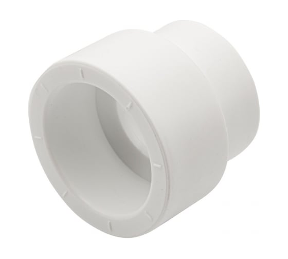 Переходная муфта VRT 40/32, внутренняя/внутренняя, EVER plast, белый 537498