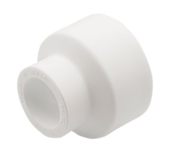 Переходная муфта VRT 40/25, внутренняя/внутренняя, EVER plast, белый 537495