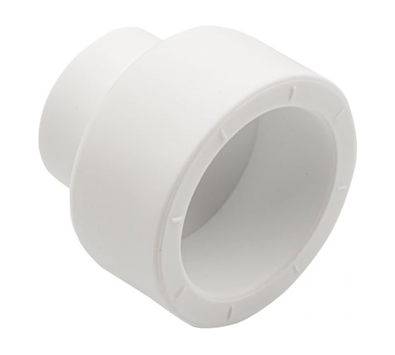 Переходная муфта VRT 40/25, внутренняя/внутренняя, EVER plast, белый 537495