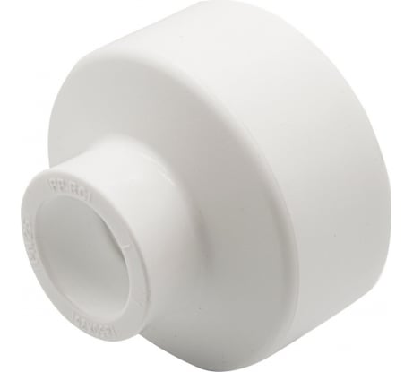 Переходная муфта VRT 50/25, внутренняя/внутренняя, EVER plast, белый 537504