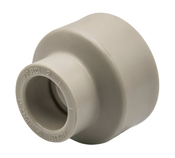 Переходная муфта VRT 40/25, внутренняя/внутренняя, EVER plast, серый 538337 1