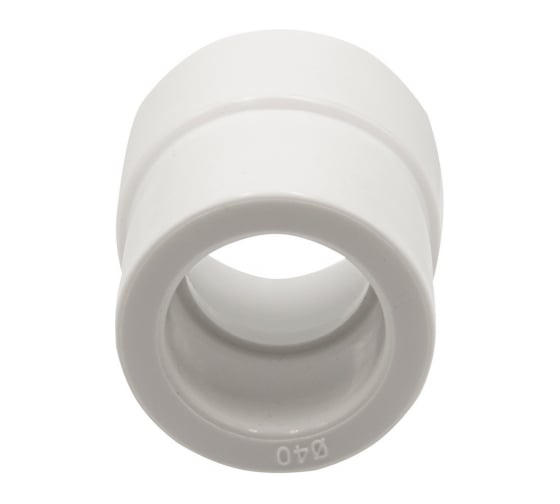 Переходная муфта VRT 40/32, наружная/внутренняя, EVER plast, белый 537526