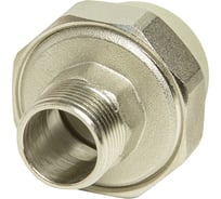 Комбинированная муфта VRT разъемная, наружная, 32х1", EVER plast, серый 521595