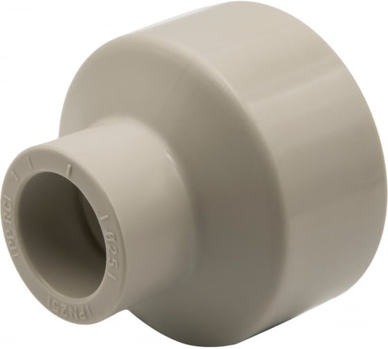 Переходная муфта VRT 63/25, наружная/внутренняя, EVER plast, серый 538359 1