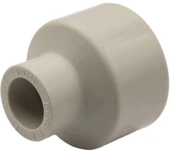 Переходная муфта VRT 50/20, наружная/внутренняя, EVER plast, серый 538354
