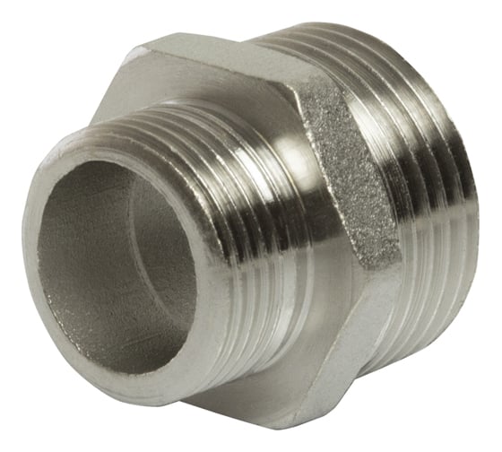 Переходной ниппель VRT 1"-3/4", наружная/наружная, никель 1909-002520 501068 1