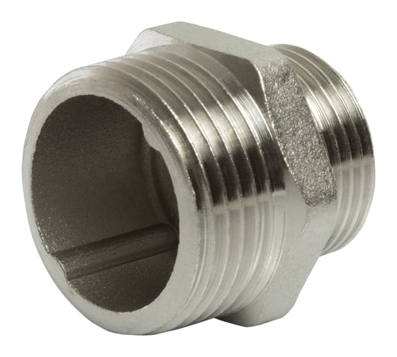 Переходной ниппель VRT 1"-3/4", наружная/наружная, никель 1909-002520 501068