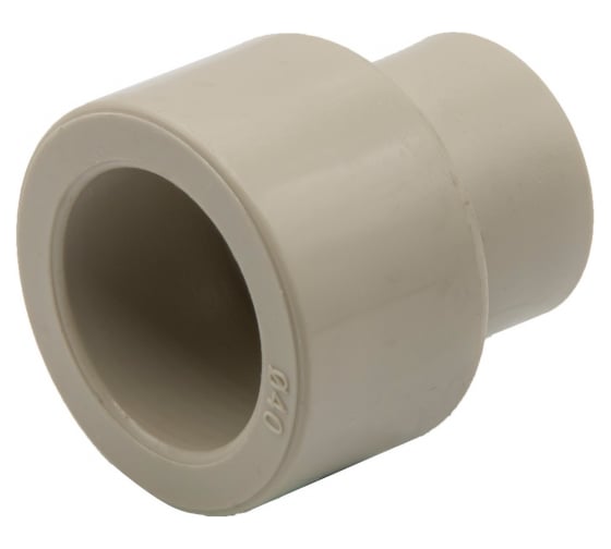 Переходная муфта VRT 40/20, наружная/внутренняя, EVER plast, серый 538351