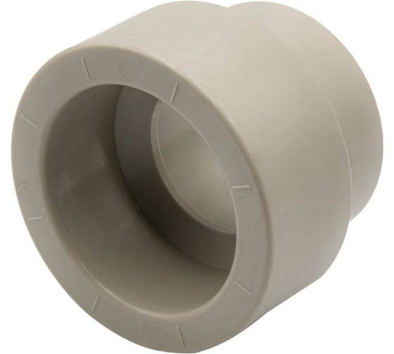 Переходная муфта VRT 50/40, внутренняя/внутренняя, EVER plast, серый 538342