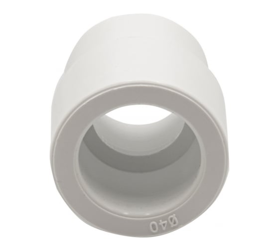 Переходная муфта VRT 40/25, наружная/внутренняя, EVER plast, белый 537525