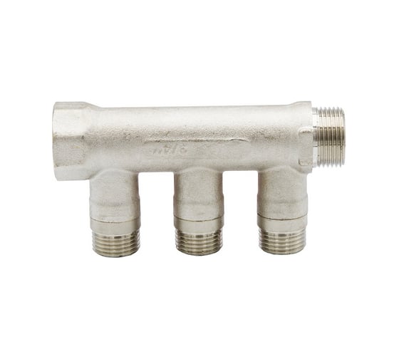 Коллектор VRT 3/4"x1/2", с отсечными кранами, 3 выхода 531862