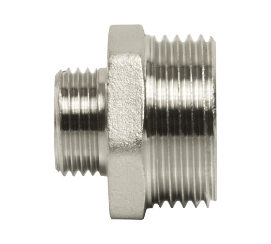 Переходной ниппель VRT 1"-1/2", наружная/наружная, никель 1909-002515 503070
