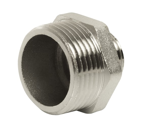 Переходной ниппель VRT 1"-1/2", наружная/наружная, никель 1909-002515 503070