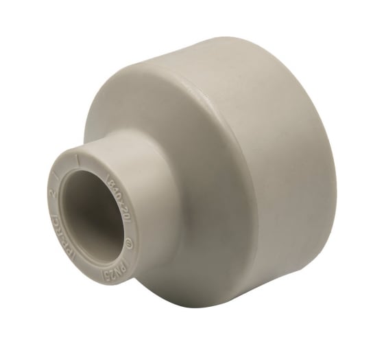 Переходная муфта VRT 40/20, внутренняя/внутренняя, EVER plast, серый 538336