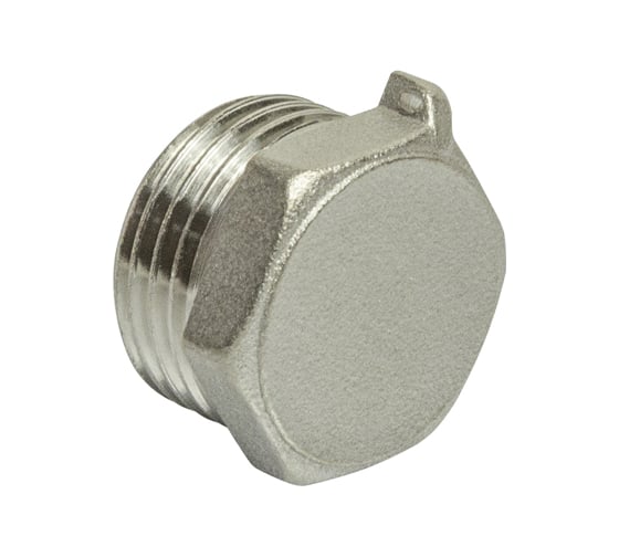 Заглушка VRT 3/4", наружная, с контрольным отверстием, никель 1912-000020 503077