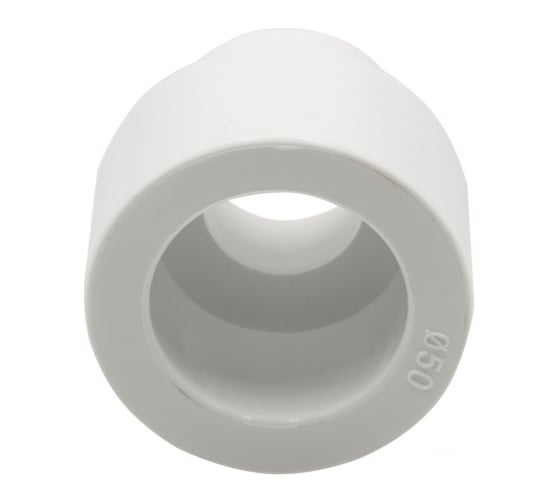 Переходная муфта VRT 50/25, наружная/внутренняя, EVER plast, белый 537528