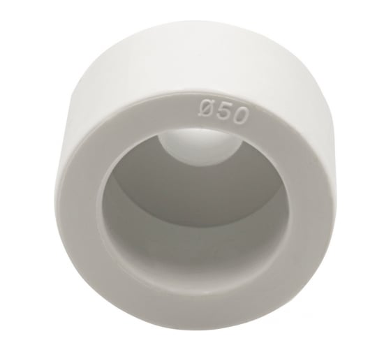 Переходная муфта VRT 50/20, наружная/внутренняя, EVER plast, белый 537527