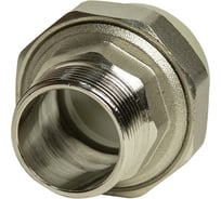 Комбинированная муфта VRT разъемная, наружная, 40х1 1/4", EVER plast, серый 532425