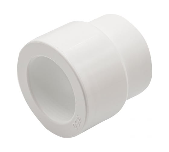 Переходная муфта VRT 50/32, наружная/внутренняя, EVER plast, белый 537529