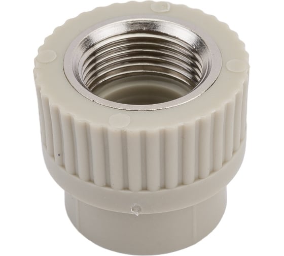 Комбинированная муфта VRT внутренняя, 25х3/4", EVER plast, серый 538312